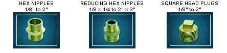 brass pipe fittings