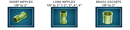 brass pipe fittings