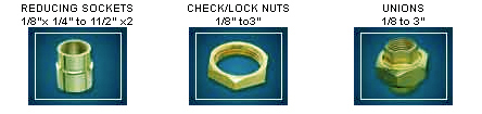 brass pipe fittings